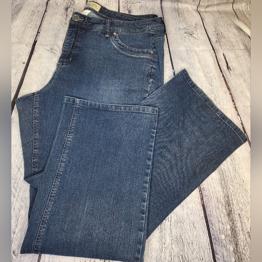 Stretch bootleg Denim JMS, Average 22W, Blue Jeans